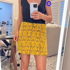 Super cute fluffy Zara skirt